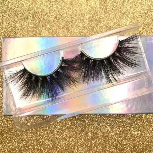 [M.12506] MAD Lashes Wimpern Gold  DL07 25mm