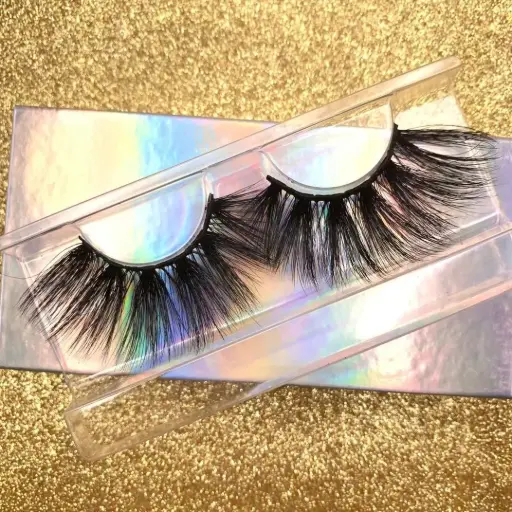 [M.12507] MAD Lashes Wimpern Gold DL12 25mm