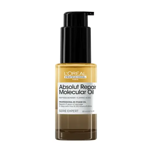 [M.18012] L'Oréal Professionnel Serie Expert Absolut Repair Molecular Bi-phase Oil 30ml