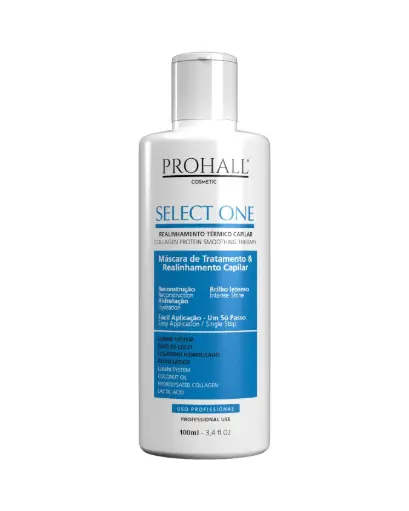 [M.18017] PROHALL Professional SELECT BRAZILIAN PROTEIN Collagen Protein Smoothing System 100ml