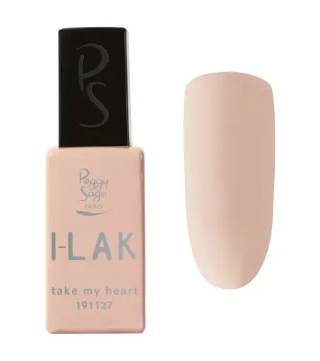 [M.18031] PEGGY SAGE  Semi-permanenter I-LAK-Nagellack - take my heart 5ml