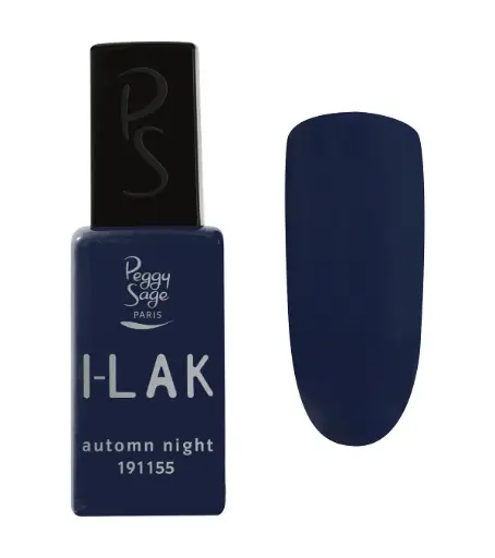 [M.18033] PEGGY SAGE Semi-permanenter I-LAK-Nagellack - Autumn night 11ml