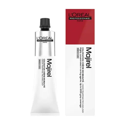 [M.18058] L'Oréal Professionnel MAJIREL 5,60 Hellbraun Rot Intensive 60ml