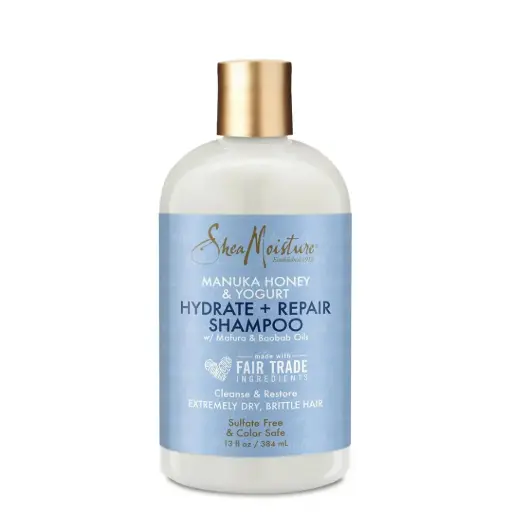 [M.18086] Shea Moisture Manuka Honey & Yogurt Hydrate & Repair Shampoo 13oz