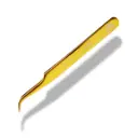 Wimpern Pinzette Gold