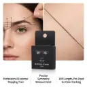 Augenbrauen Zeichen mit Tintenmarker Schwarz 10m