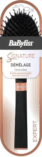 [M.18240] BaByliss signature Haarbürste mit Wildschweinborsten