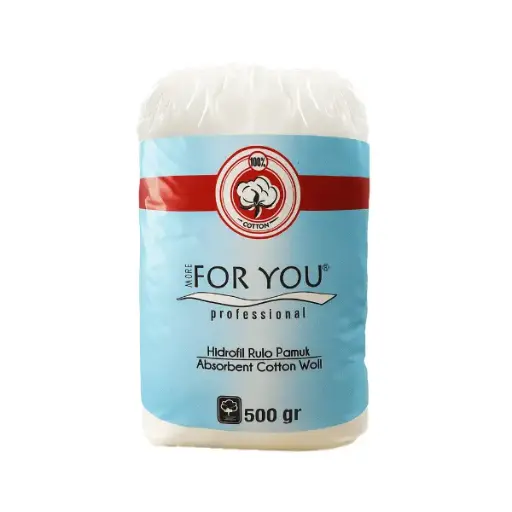 [M.18222] More For You Baumwollwatte Rolle 500gr
