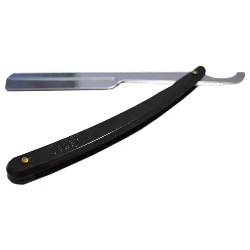 [M.18233] Sedef Rasierer mit Kunststoffgriff- Schwarz