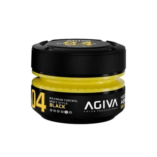 [M.18187] Agiva Styling Haargel Wachs - Schwarz 175ml