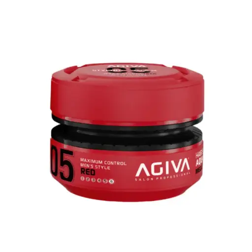 [M.18188] Agiva Styling Haarwachs Mega Strong - Rot 175ml