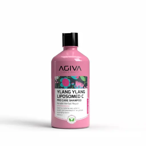[M.18197] Agiva Ylang Ylang Lıpozom Pro Care  Shampoo 500ml