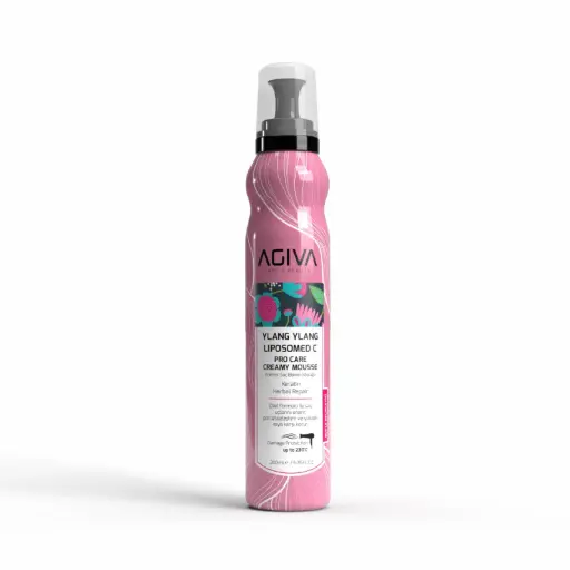 [M.18199] Agiva Ylang Ylang Lıpozom Pro Care Haarschaum 200ml
