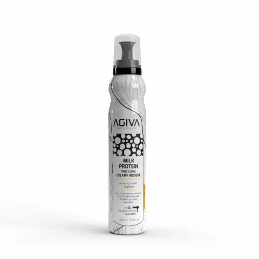 [M.18214] Agiva Milk Protein Amino Complex Pro Care Haarschaum 200ml