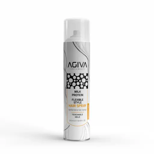 [M.18216] Agiva Milk Protein Amino Complex Pro Care Haarspray 250ml