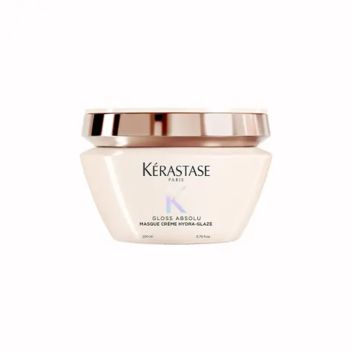 [M.18273] KÉRASTASE GLOSS ABSOLU Masque Créme Hydra Glaze Haarmasken 200ML