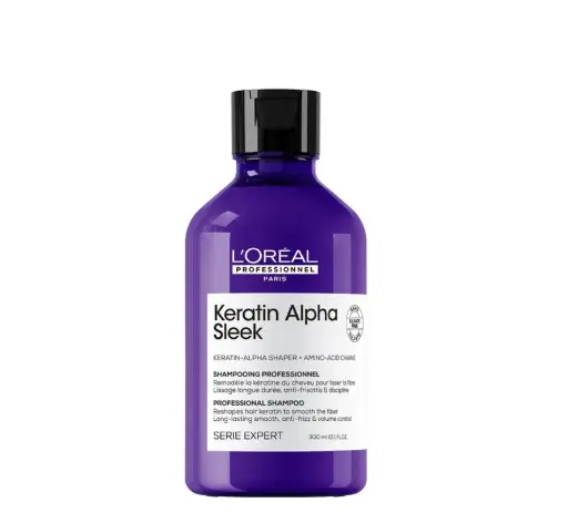 [M.18265] L'Oréal Professionnel Serie Expert Keratin Alpha Sleek Shampoo 300ml
