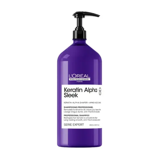 [M.18267] L'Oréal Professionnel Serie Expert Keratin Alpha Sleek Shampoo 1500ml