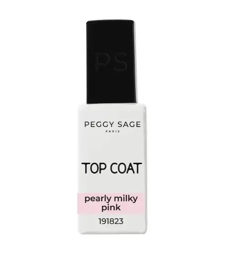 [M.18458] PEGGY SAGE Finish pearly milky pink 11ml