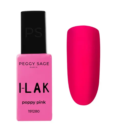 [M.18461] PEGGY SAGE Semi-permanenter Nagellack - Poppy pink 11ml