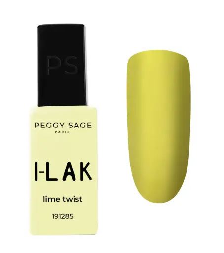 [M.18466] PEGGY SAGE Semi-permanenter Nagellack - Lime Twist 11ml