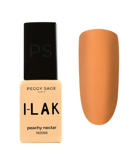[M.18467] PEGGY SAGE Semi-permanenter Nagellack - peachy nectar 5ml