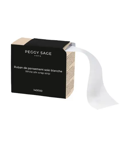 [M.18474] PEGGY SAGE Weisses Seidenpflaster