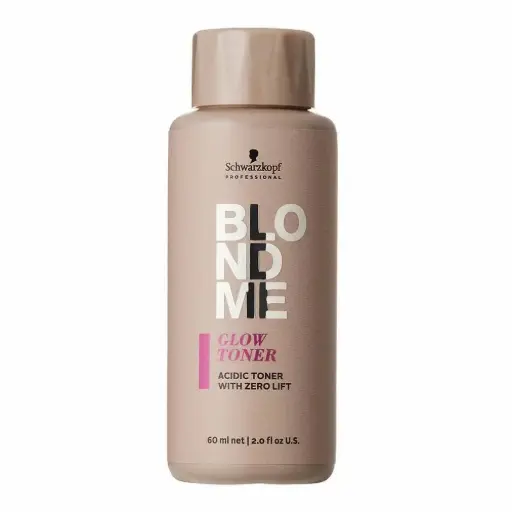 [M.18494] Schwarzkopf Professional BLONDME Glow Toner 7- 01 Glossed Cedar 60ml 