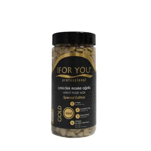 [M.18515] More For You Seed Mask Wax PET Gold 220g 