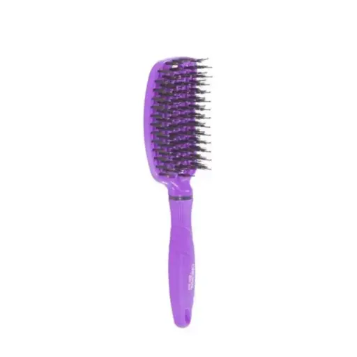 [M.18523] Original Best Buy Vented Brush Boar Bristle Purple