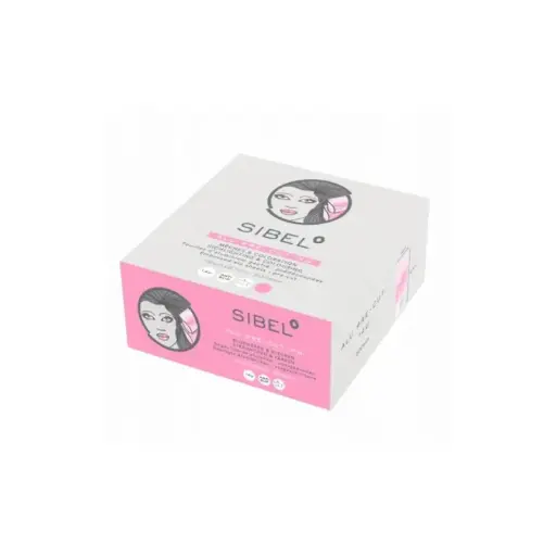 [M.18537] SIBEL Alufolie geprägt 14MU Pink 27cmx12cm 300Stk