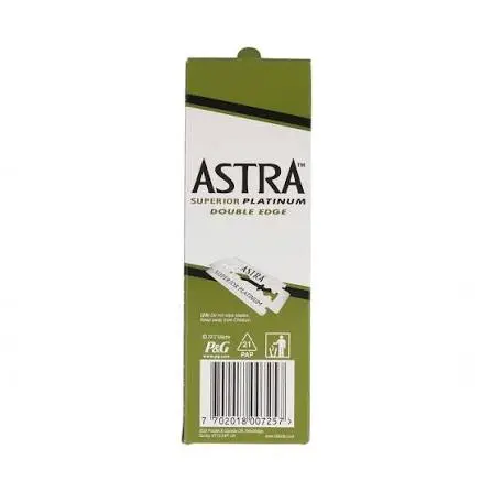[M.18603] Astra Platinum Doppel-Rasierklingen 100 Stück