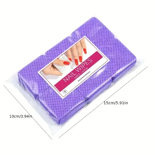 [M.18606] Nagellackentferner Pads Lila 300Stk